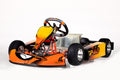 BABY KART CHASSIS mod.SCOUT tubes Ø25 wheelbase 780mm READY TO GO - HONDA ENGINE GXH35 MOD.2026